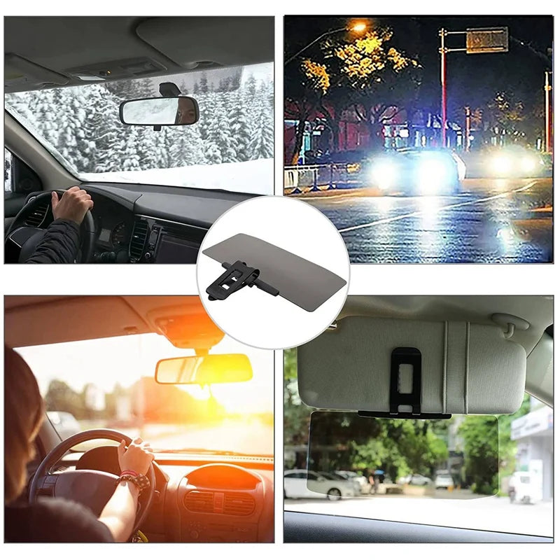 Car Visor Extensions Automotive Anti-Glare Visor Mirrors Car Sun Visor For All Trucks Car Front Seat Driver Or Passenger