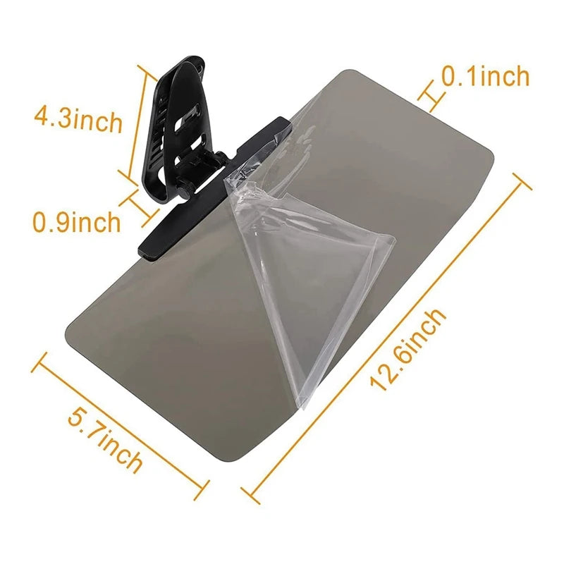 Car Visor Extensions Automotive Anti-Glare Visor Mirrors Car Sun Visor For All Trucks Car Front Seat Driver Or Passenger